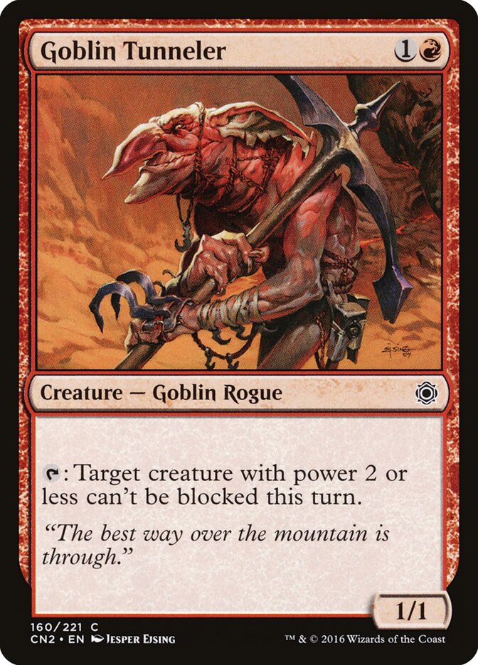 Goblin Tunneler, Conspiracy: Take the Crown · 160/221