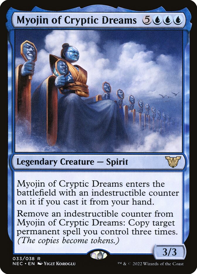 Myojin of Cryptic Dreams, Neon Dynasty Commander · 033/038