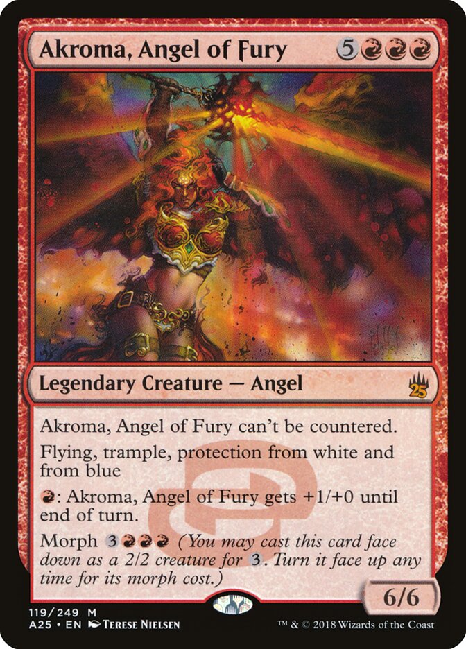 Akroma, Angel of Fury, Masters 25 · 119/249