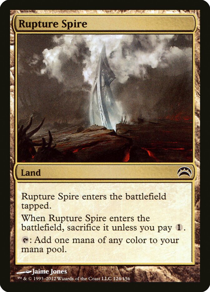 Rupture Spire, Planechase 2012 · 124/156