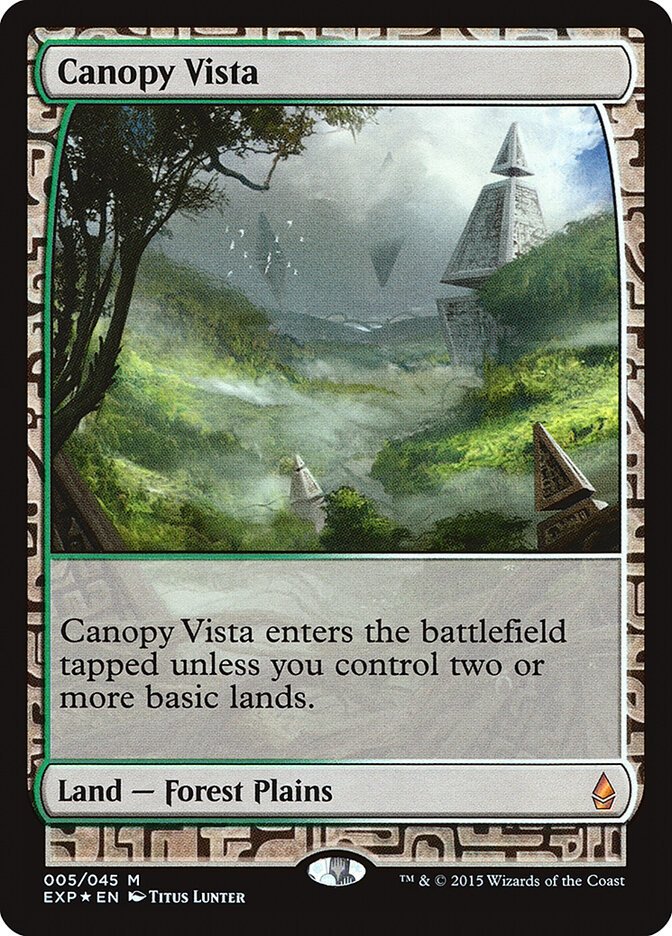 Canopy Vista, Zendikar Expeditions · 005/045
