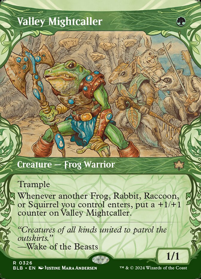 Valley Mightcaller, Bloomburrow · 0326