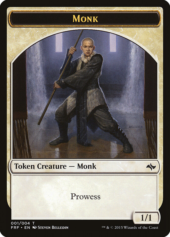Monk, Fate Reforged Tokens · 001
