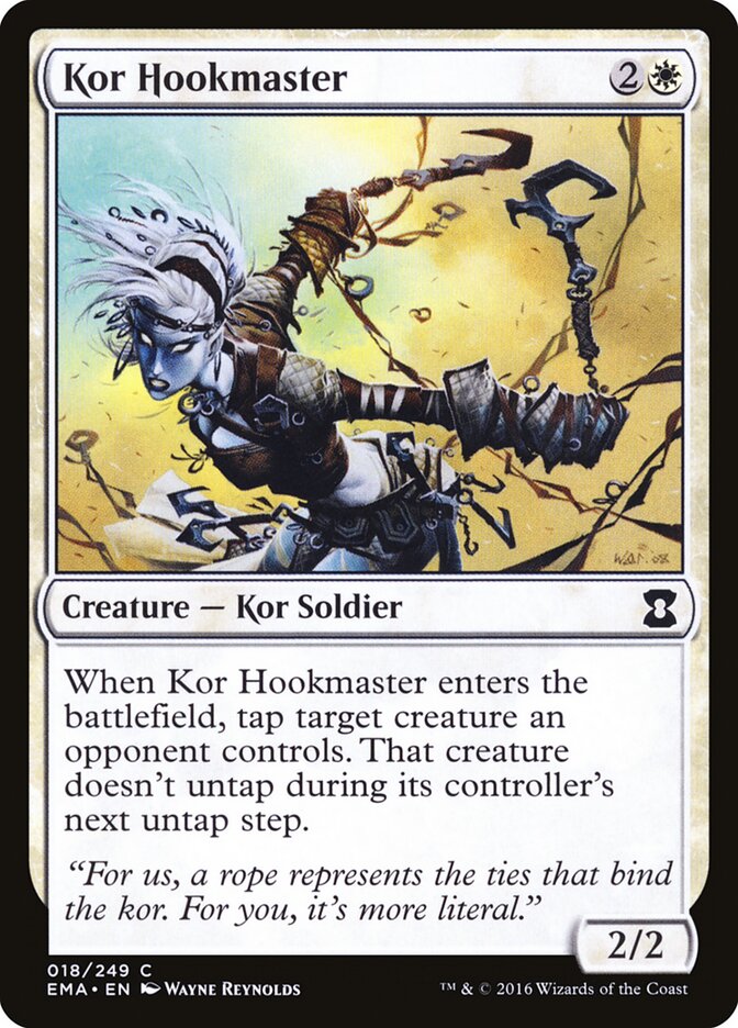 Kor Hookmaster, Eternal Masters · 018/249
