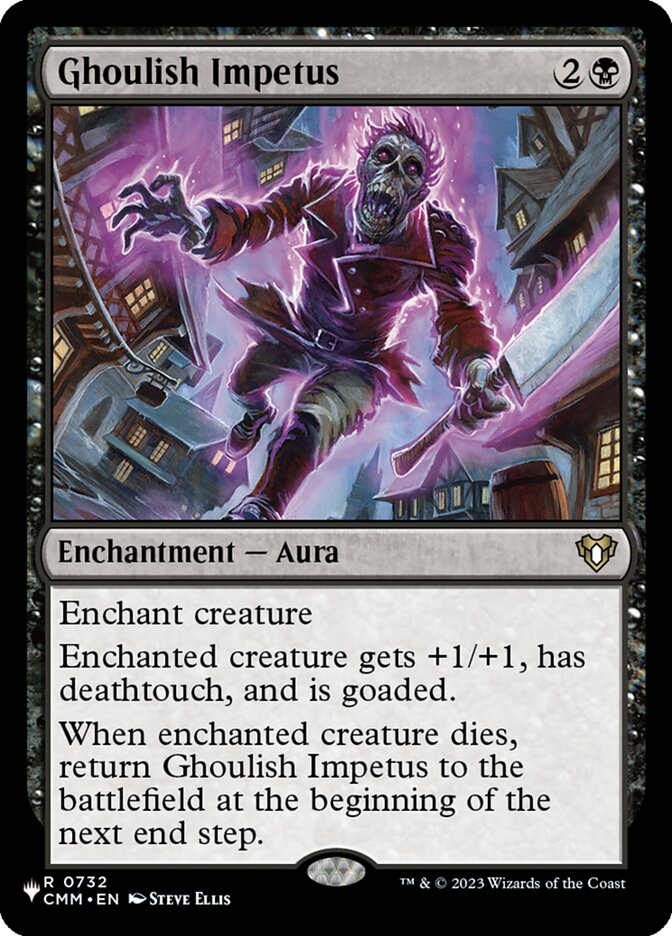Ghoulish Impetus, The List · cmm-732
