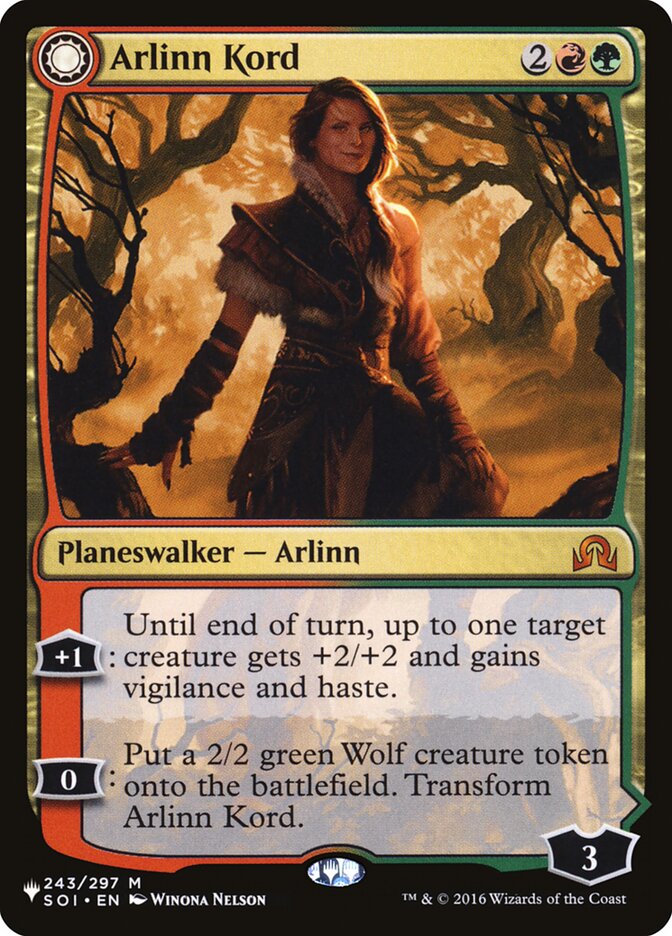 Arlinn Kord // Arlinn, Embraced by the Moon, The List · soi-243