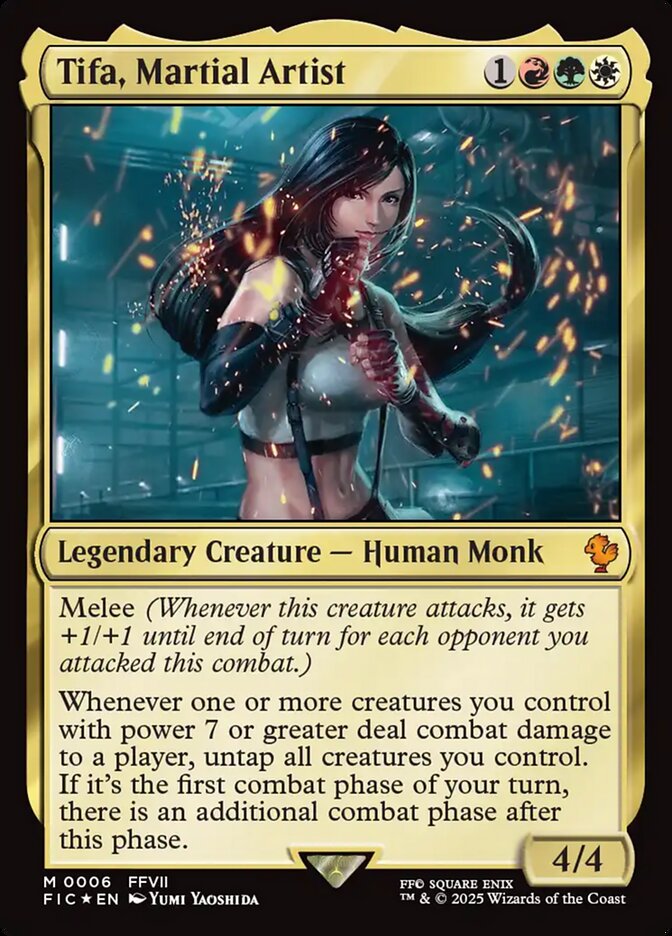 Tifa, Martial Artist, Final Fantasy Commander · 0006