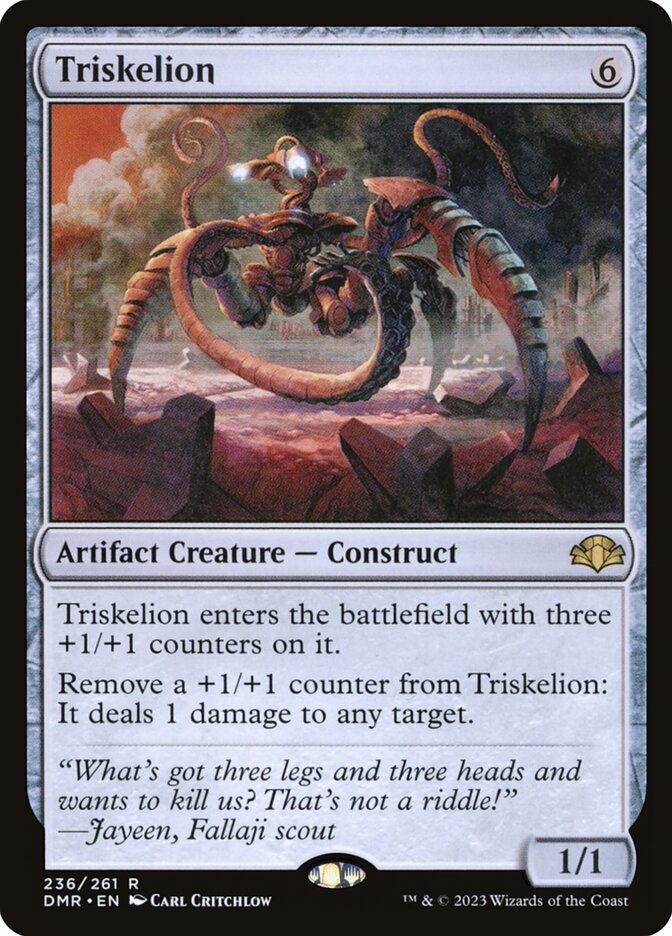 Triskelion, Dominaria Remastered · 236/261