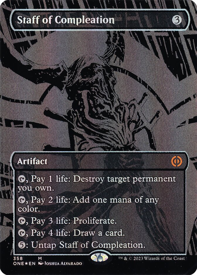 Staff of Compleation, Phyrexia: All Will Be One · 358