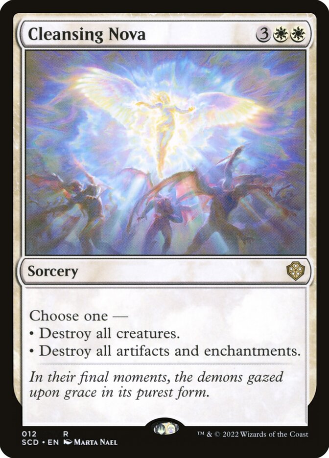 Cleansing Nova, Starter Commander Decks · 012