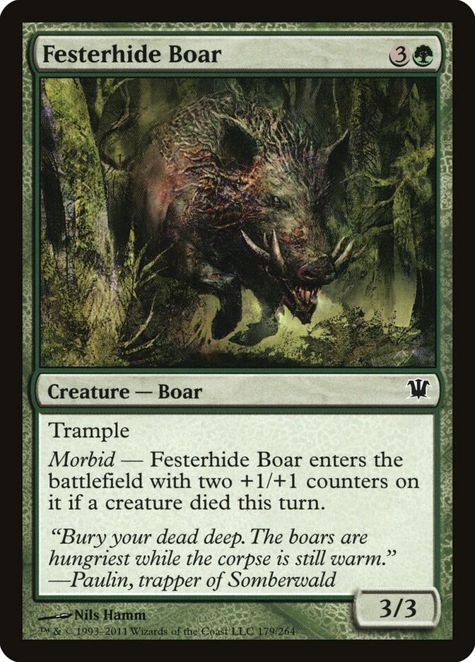 Festerhide Boar, Innistrad · 179/264