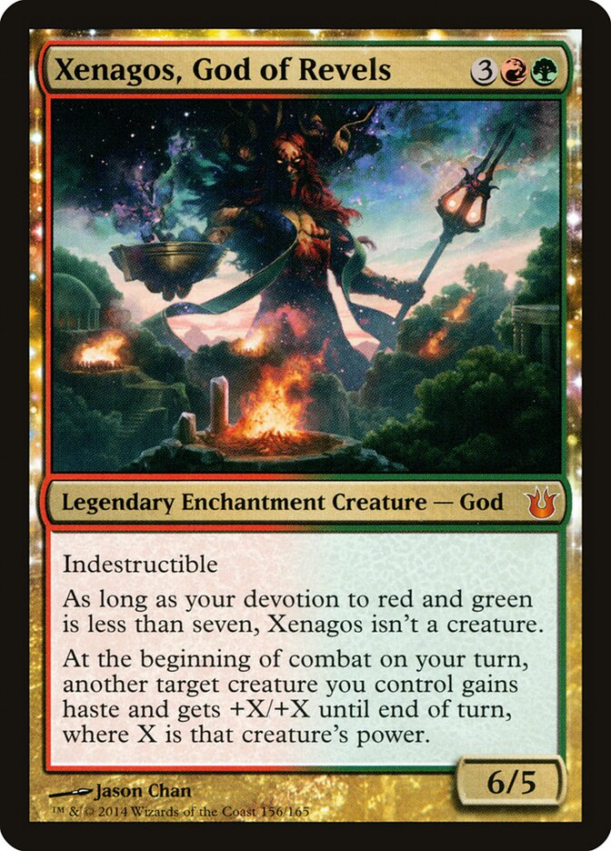Xenagos, God of Revels, Born of the Gods · 156/165