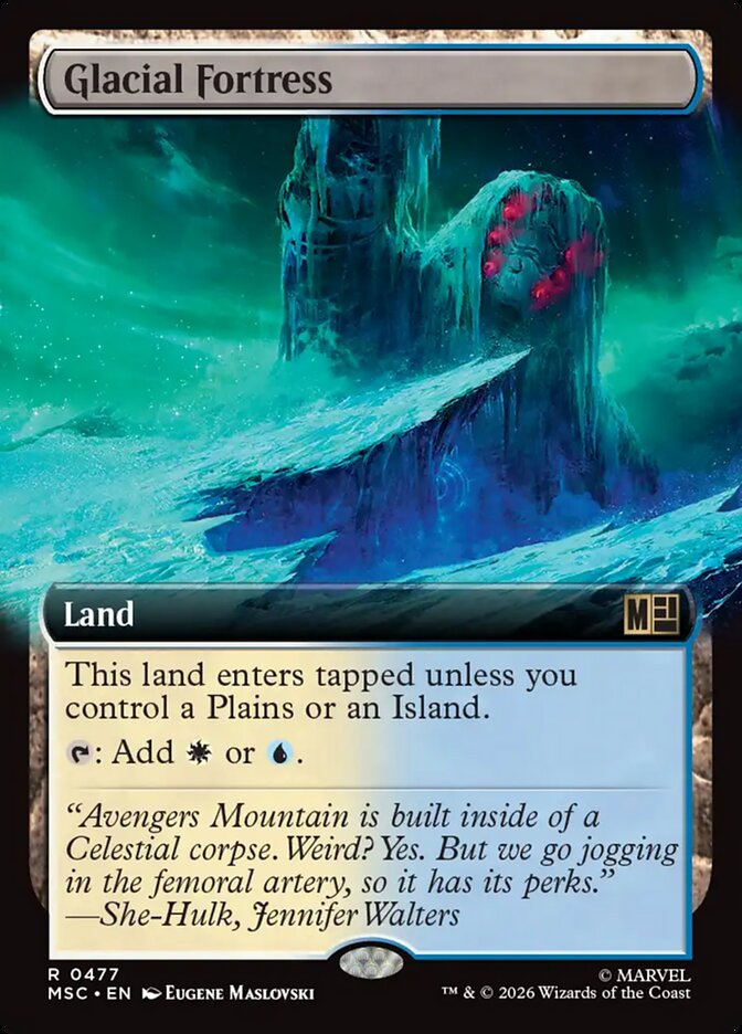 Glacial Fortress, Marvel Super Heroes Commander · 0477