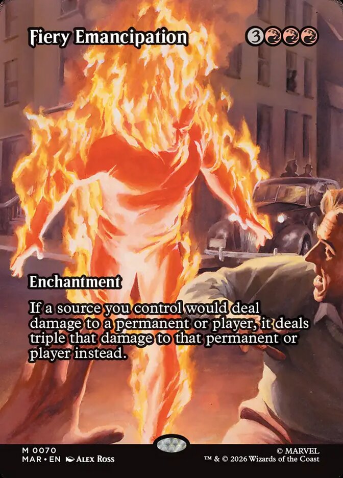 Fiery Emancipation, Marvel Universe · 0070