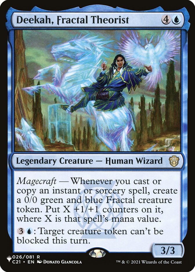 Deekah, Fractal Theorist, The List · c21-26