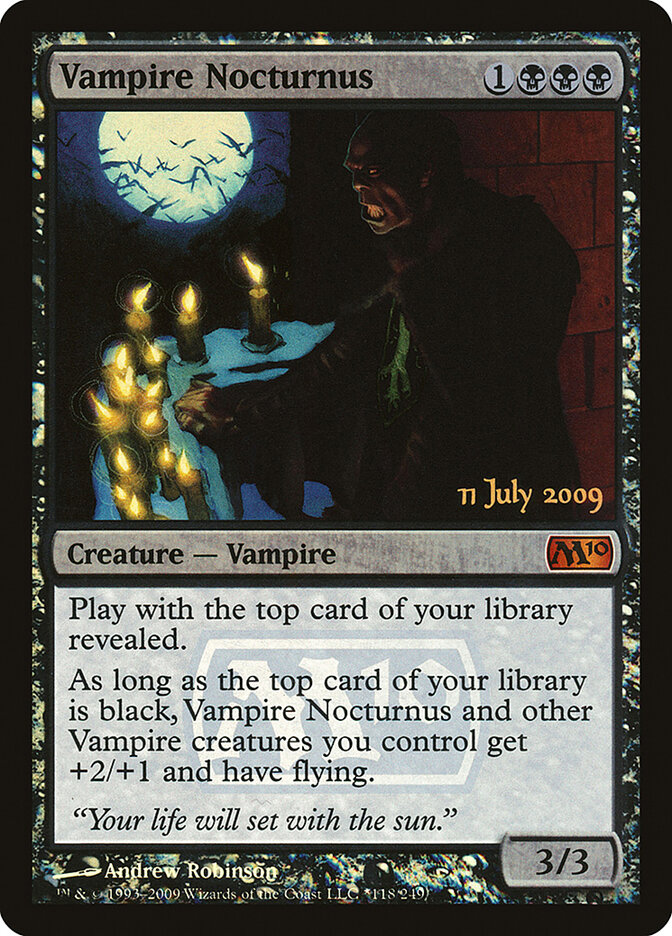 Vampire Nocturnus, Magic 2010 Promos · 118-star
