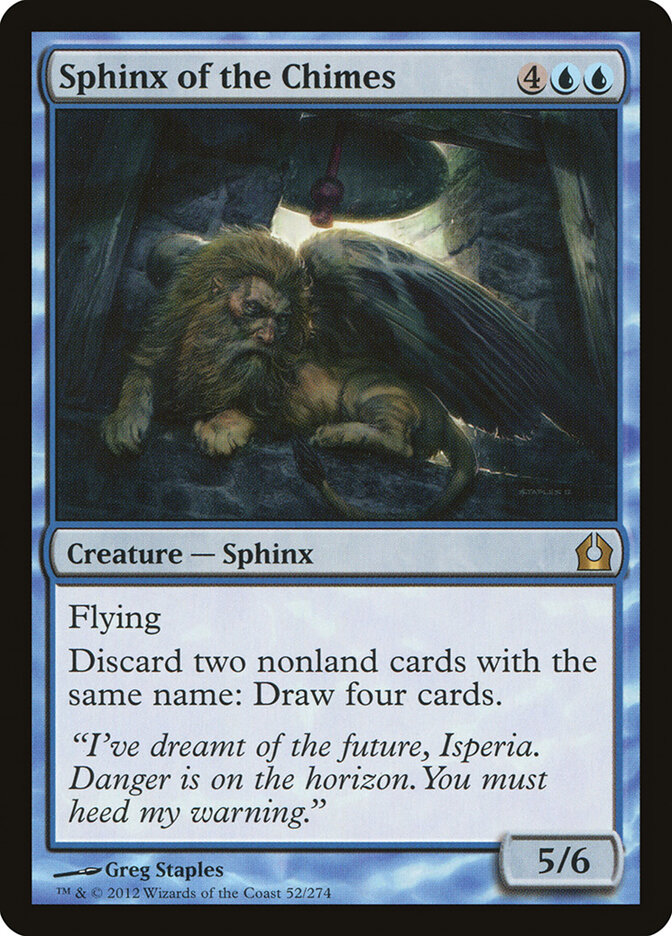 Sphinx of the Chimes, Return to Ravnica · 52/274