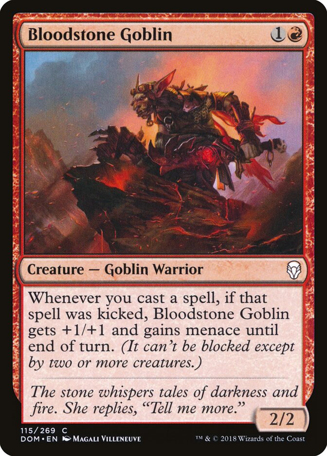 Bloodstone Goblin, Dominaria · 115/269