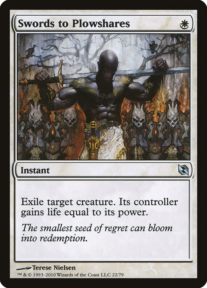 Swords to Plowshares, Duel Decks: Elspeth vs. Tezzeret · 22/79