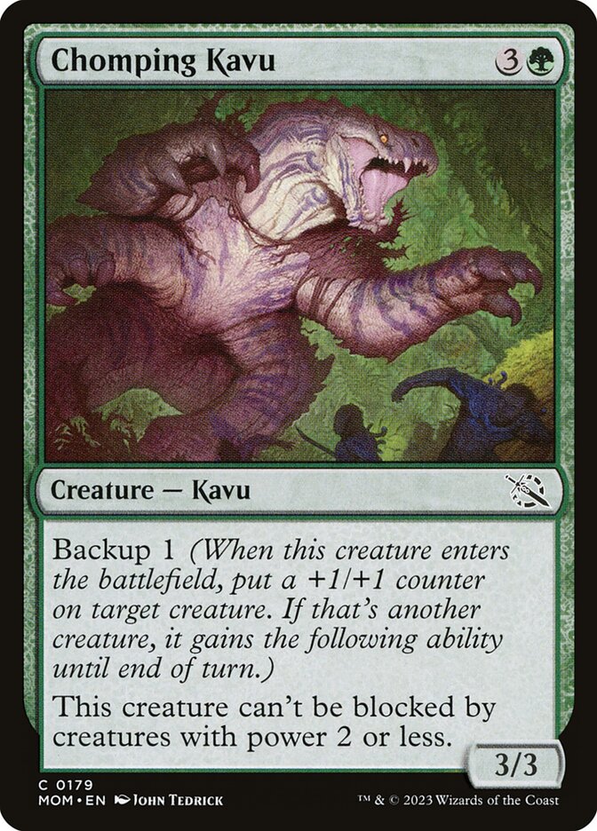 Chomping Kavu, March of the Machine · 0179