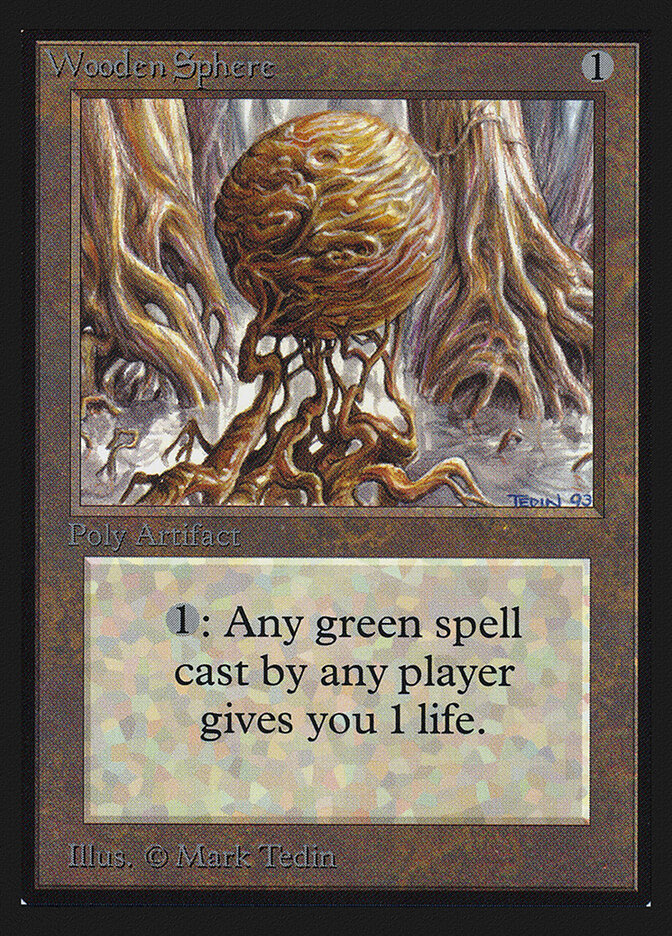 Wooden Sphere, Intl. Collectors' Edition · 277