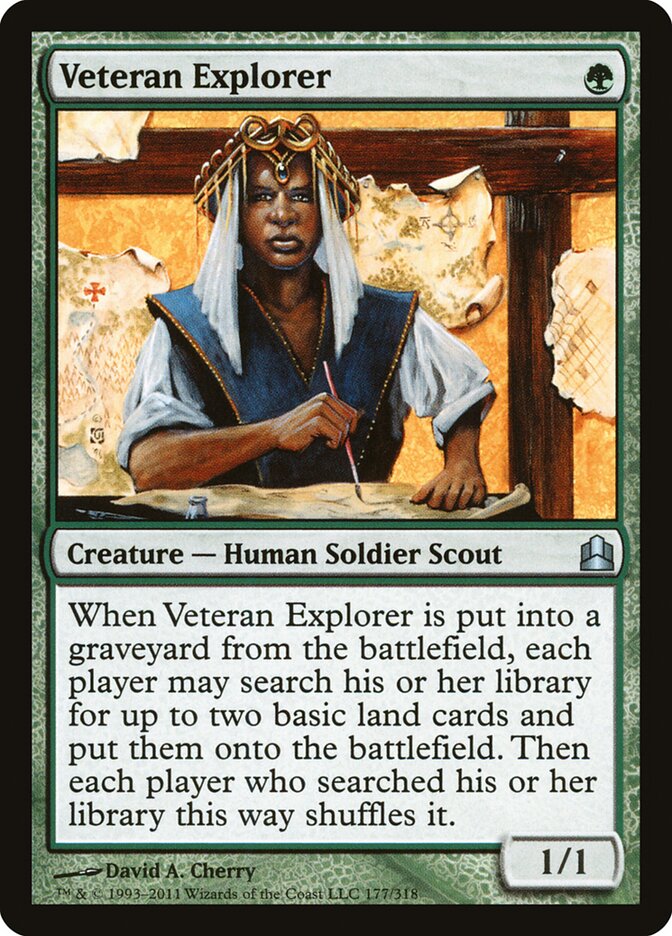 Veteran Explorer, Commander 2011 · 177/318