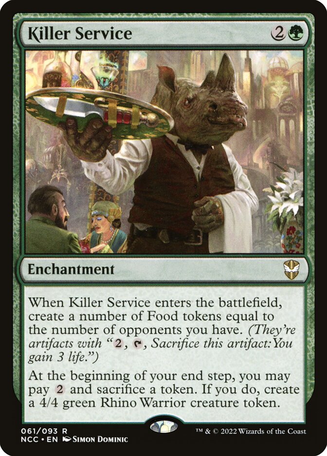 Killer Service, New Capenna Commander · 061/093