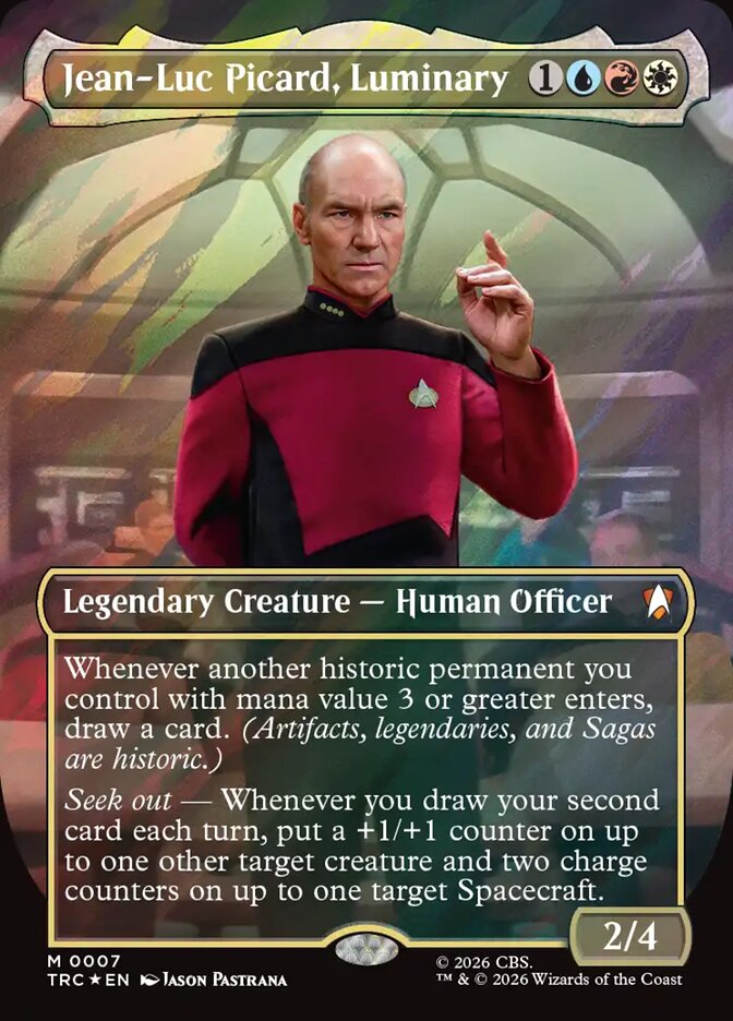 Jean-Luc Picard, Luminary, Star Trek Commander · 0007