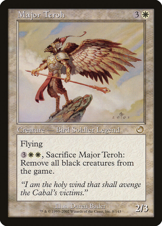 Major Teroh, Torment · 8/143