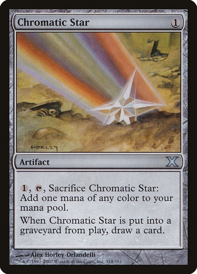 Chromatic Star, Tenth Edition · 314/383
