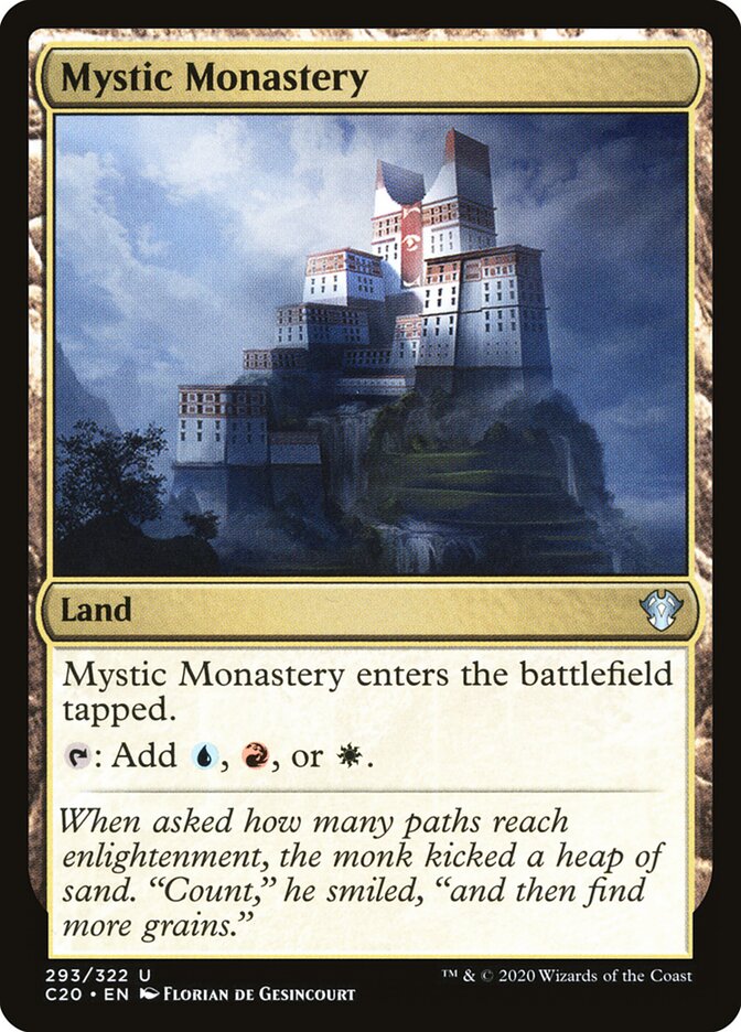 Mystic Monastery, Commander 2020 · 293/322