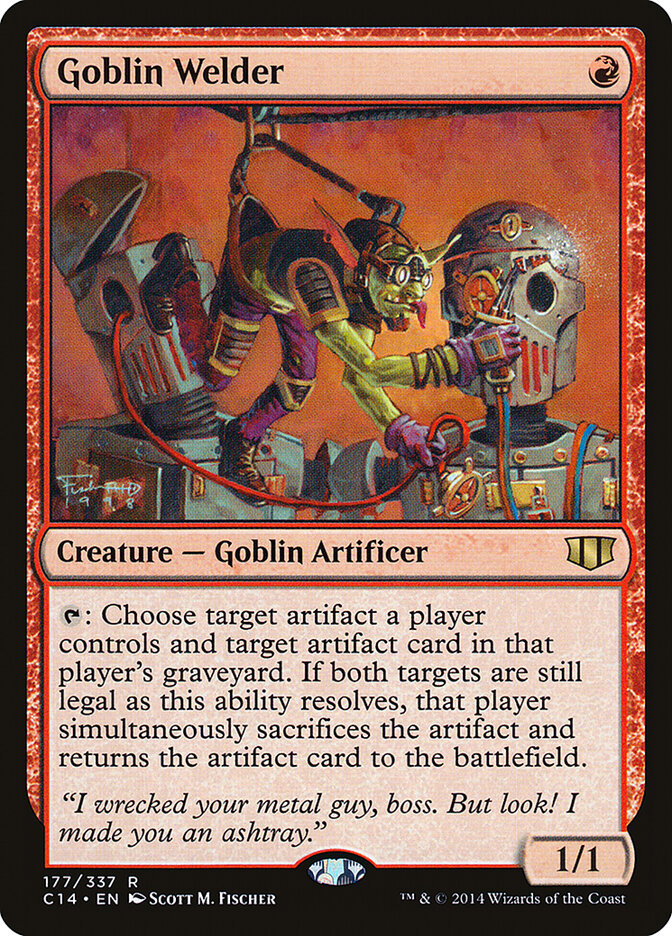 Goblin Welder, Commander 2014 · 177/337