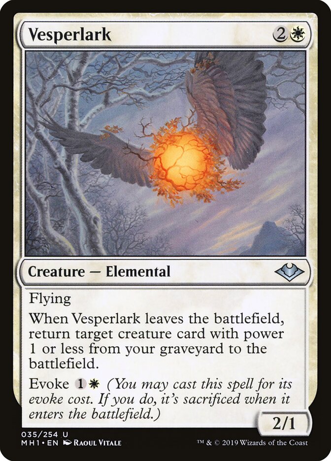 Vesperlark, Modern Horizons · 035/254
