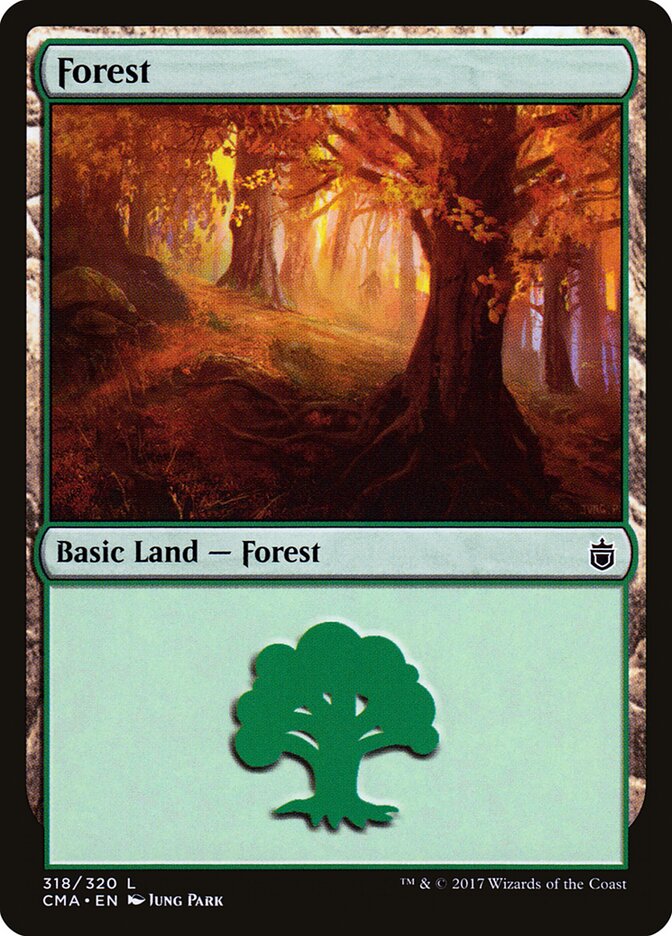 Forest, Commander Anthology · 318/320