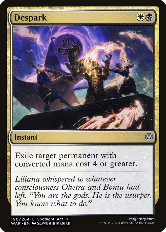 Despark, War of the Spark · 190/264