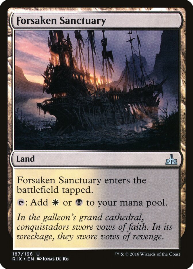 Forsaken Sanctuary, Rivals of Ixalan · 187/196