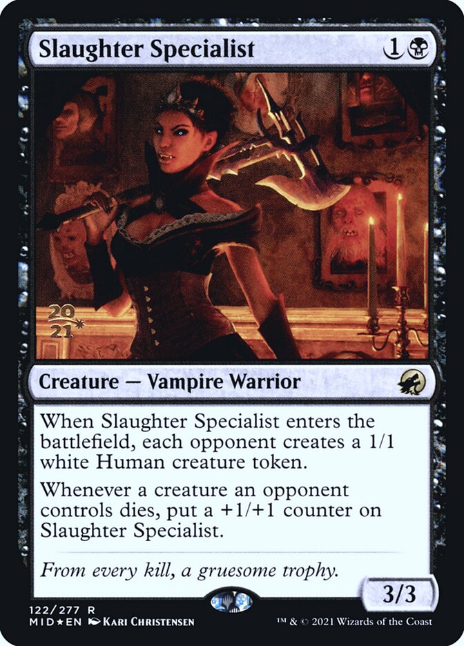 Slaughter Specialist, Innistrad: Midnight Hunt Promos · 122/277