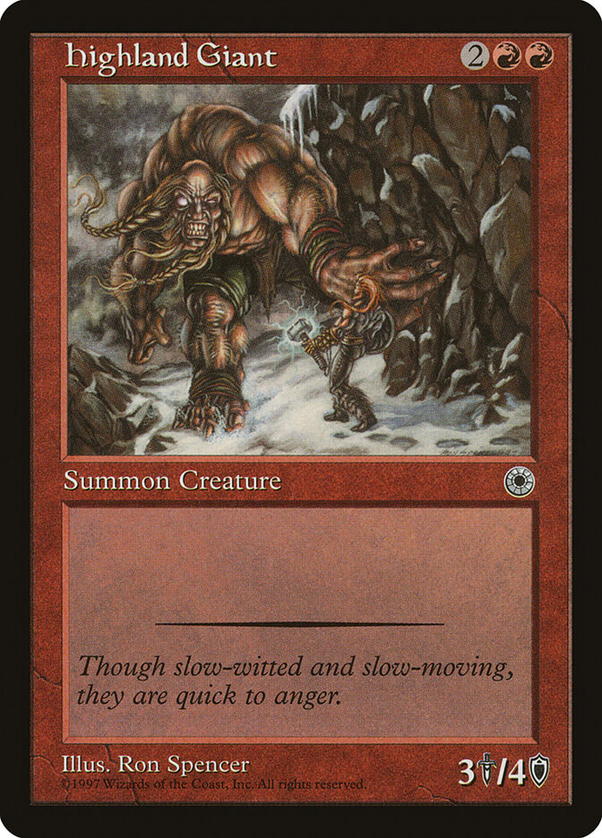 Highland Giant, Portal · 132