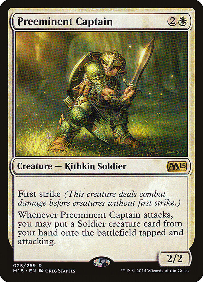 Preeminent Captain, Magic 2015 · 025/269