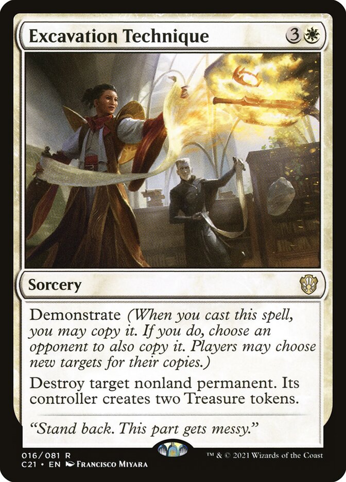 Excavation Technique, Commander 2021 · 016/081