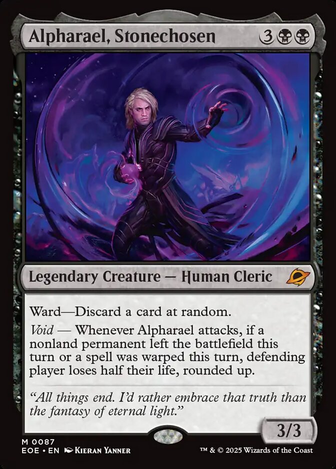 Alpharael, Stonechosen, Edge of Eternities · 0087