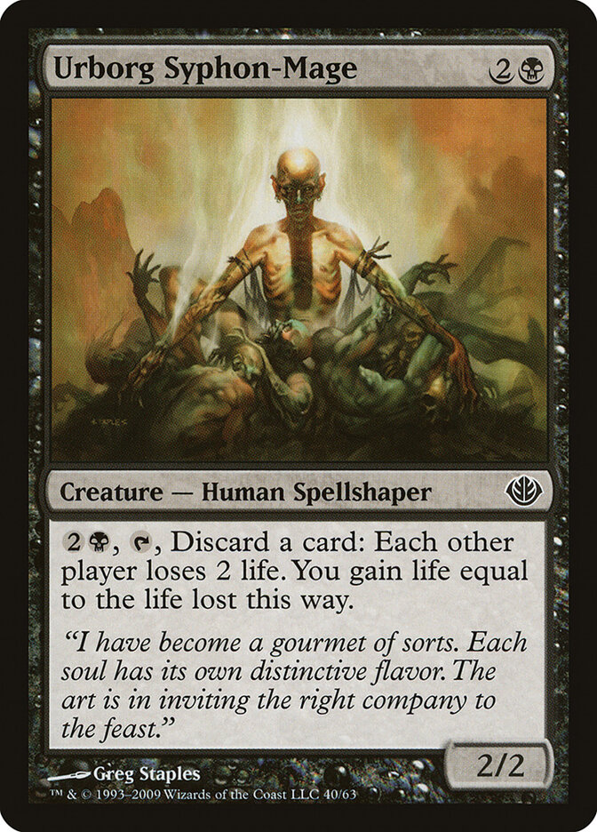 Urborg Syphon-Mage, Duel Decks: Garruk vs. Liliana · 40/63