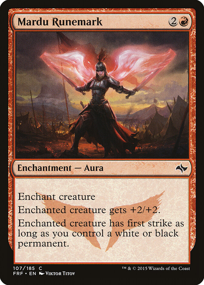 Mardu Runemark, Fate Reforged · 107/185