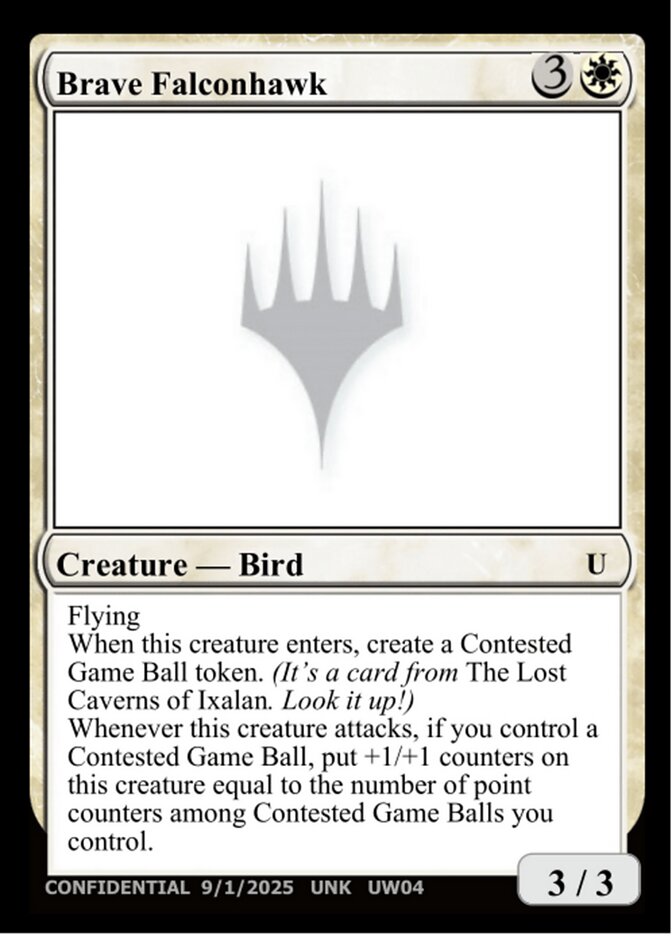 Brave Falconhawk, Unknown Event · uw04
