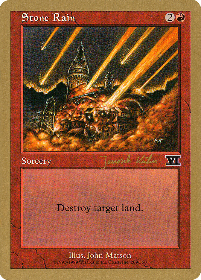 Stone Rain, World Championship Decks 2000 · jk209
