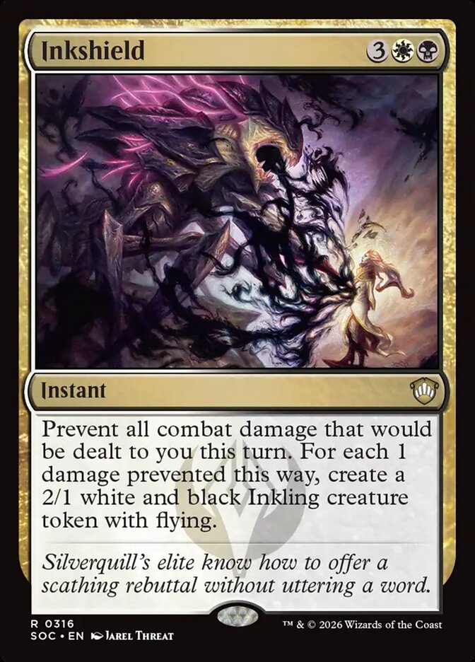 Inkshield, Secrets of Strixhaven Commander · 0316