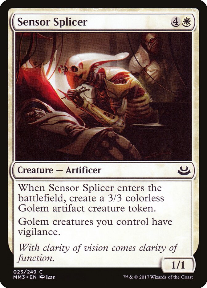 Sensor Splicer, Modern Masters 2017 · 023/249