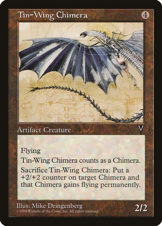 Tin-Wing Chimera, Visions · 157