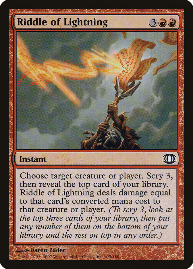Riddle of Lightning, Future Sight · 105/180