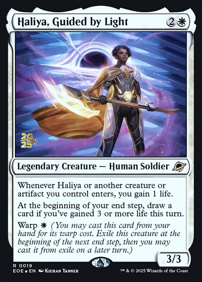 Haliya, Guided by Light, Edge of Eternities Promos · 0019